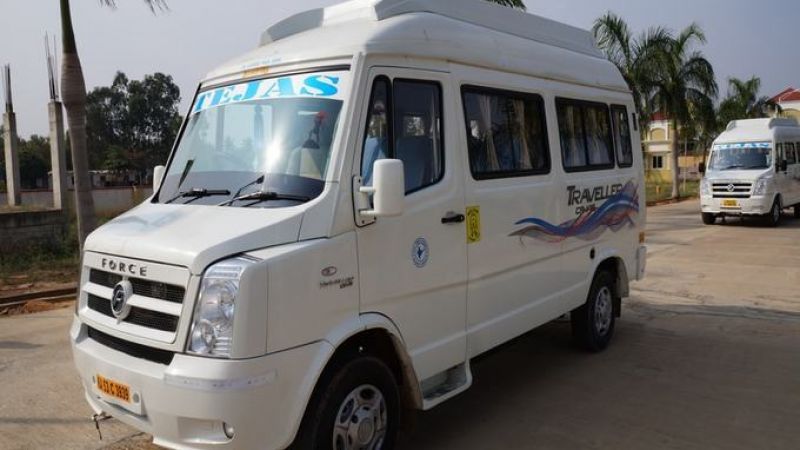 tempo traveller in varanasi